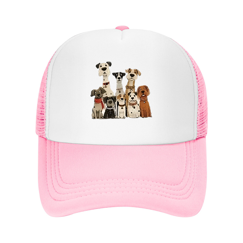 Cap Streetwear Brand - 새로운 여름 스트리트웨어 브랜드 도그 프린트