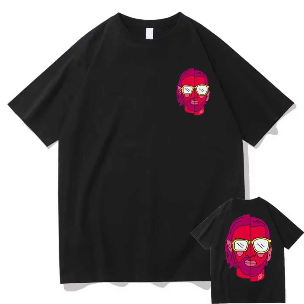 French Streetwear Brand - 르 몽드 치코 프린트 티셔츠 앨범
