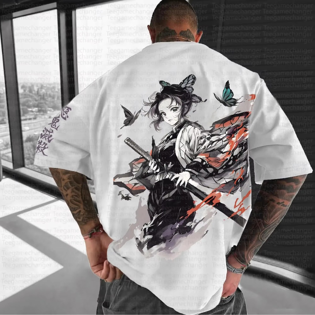 Streetwear Brand In Japan - 귀멸의 칼날 애니메이션 2025 신상 블랙