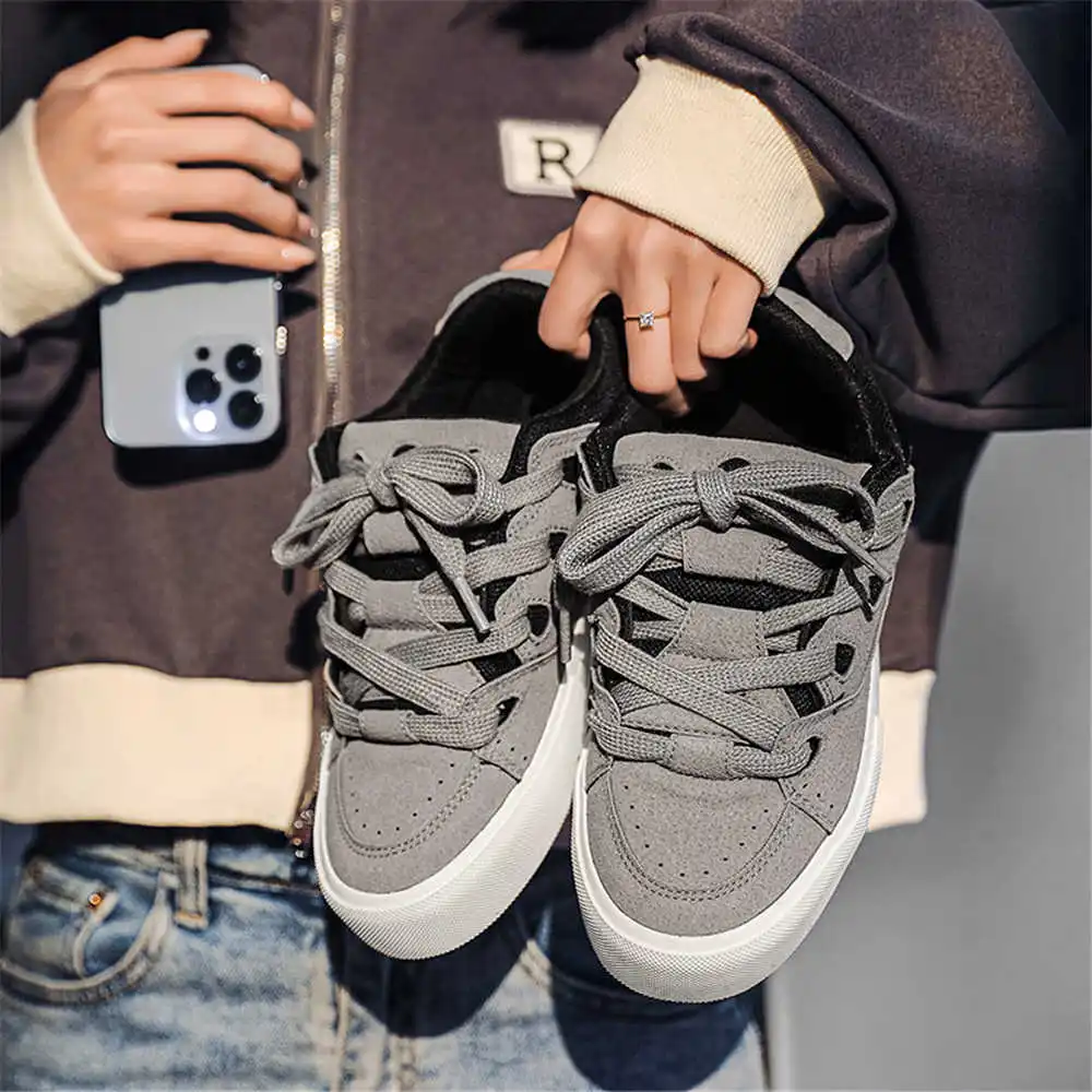 Streetwear Brand In Uk - 여성용 레이싱이 있는 힙합 학교 신발,