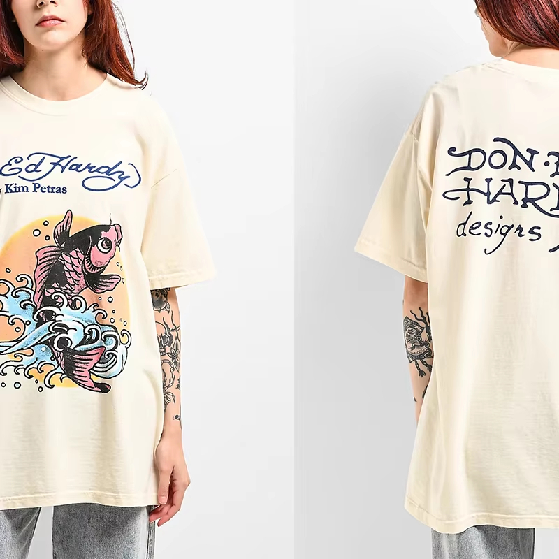 일본 드래곤 Y2k 스트리트 트렌디 타투 브랜드 티셔츠 - Streetwear Brand In Japan 리뷰 및 가격