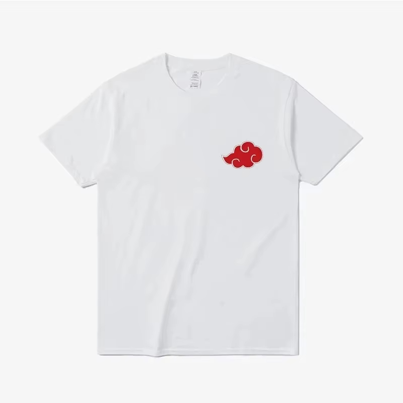 일본 애니메이션 아카츠키 구름 심볼 프린트 남성 티셔츠 - Streetwear Brand In Japan 리뷰 및 가격