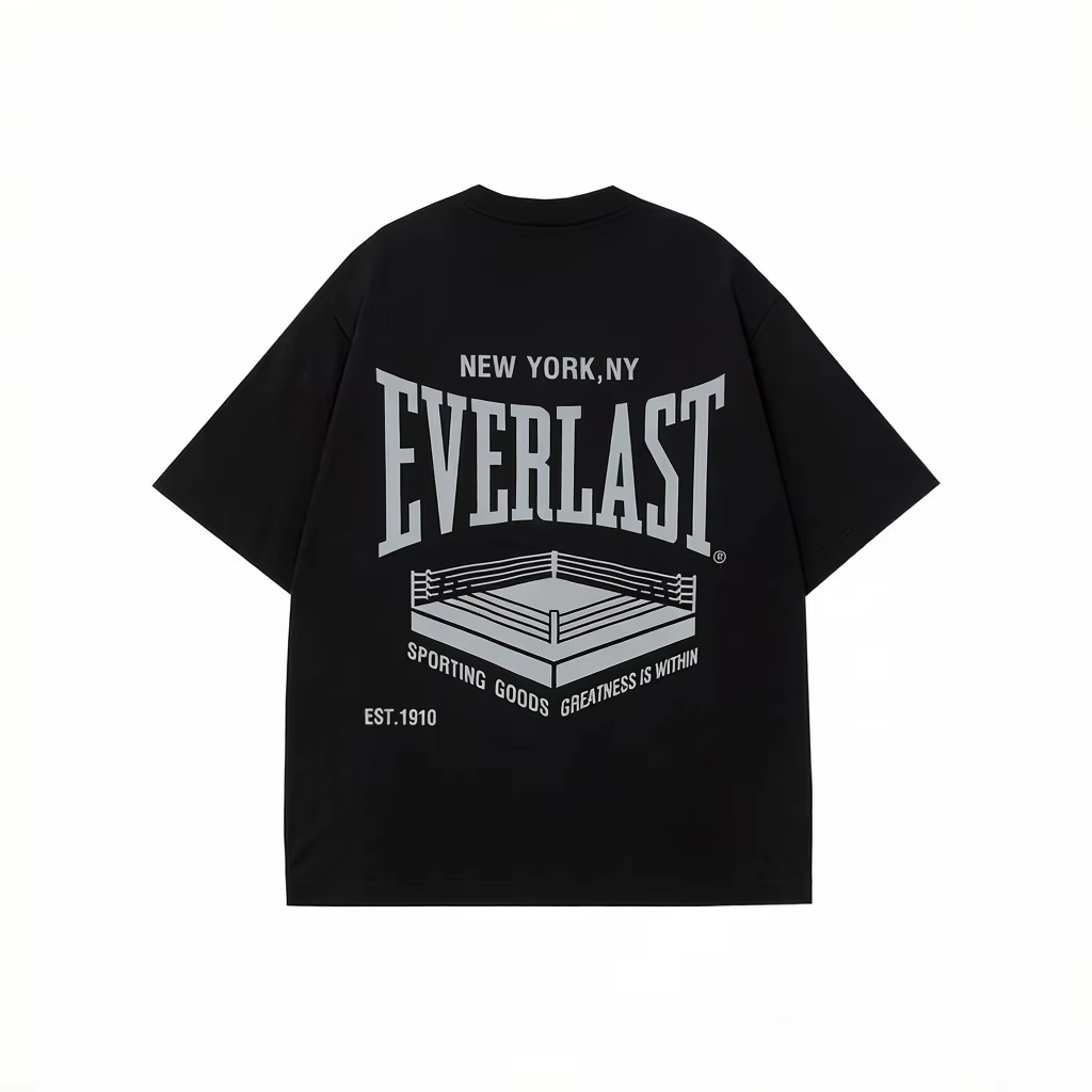 화이트 복싱 링 헤비웨이트 브랜드 티셔츠 코튼 그래픽  - Streetwear Brand Rings 리뷰 및 가격