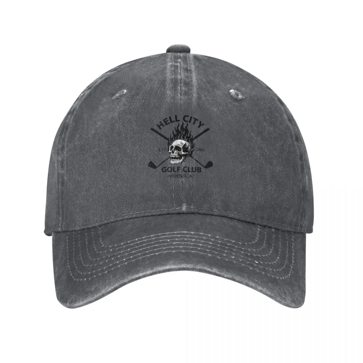 헬 시티 골프 클럽 야구 모자 자외선 차단 재미있는 모 - Cap Streetwear Brand 리뷰 및 가격