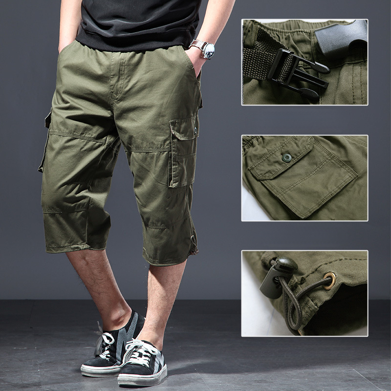 남성 코튼 3/4 팬츠 루즈핏 플러스 사이즈 캐주얼 브 - Streetwear Brand Shorts 리뷰 및 가격