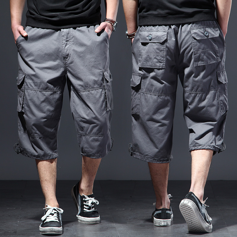 남성 코튼 3/4 팬츠 루즈핏 플러스 사이즈 캐주얼 브 - Streetwear Brand Shorts 리뷰 및 가격