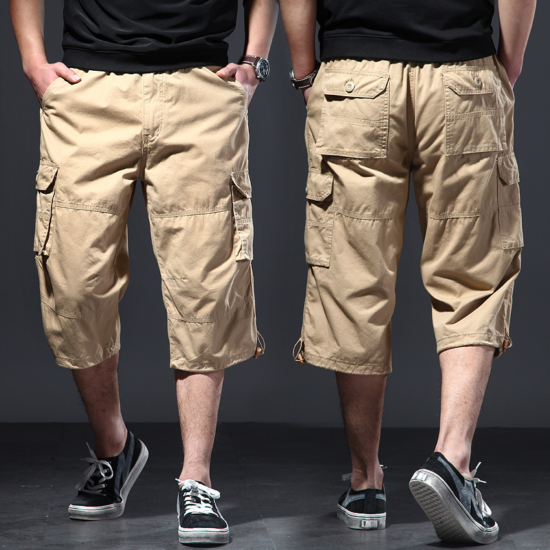 남성 코튼 3/4 팬츠 루즈핏 플러스 사이즈 캐주얼 브 - Streetwear Brand Shorts 리뷰 및 가격