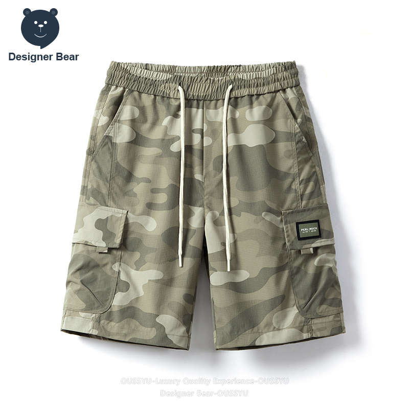브랜드 의류 여름 카고 카모 반바지 남성 멀티 포켓 배 - Streetwear Brand Shorts 리뷰 및 가격