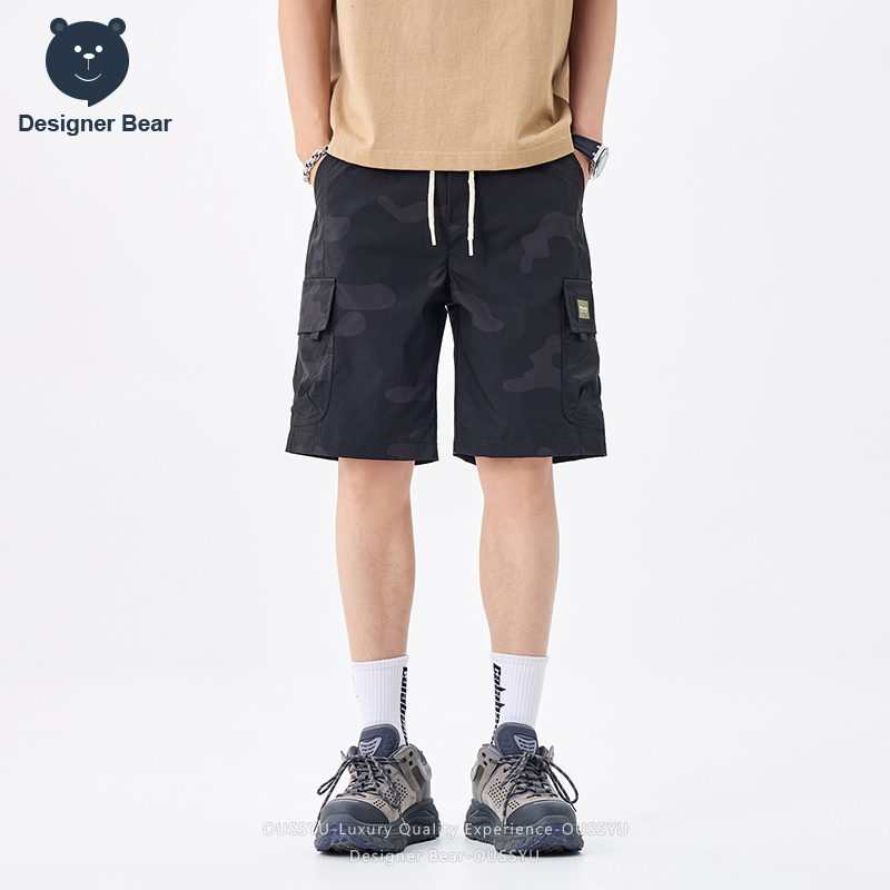 브랜드 의류 여름 카고 카모 반바지 남성 멀티 포켓 배 - Streetwear Brand Shorts 리뷰 및 가격