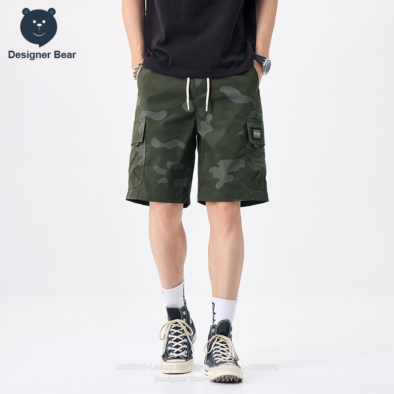 브랜드 의류 여름 카고 카모 반바지 남성 멀티 포켓 배 - Streetwear Brand Shorts 리뷰 및 가격