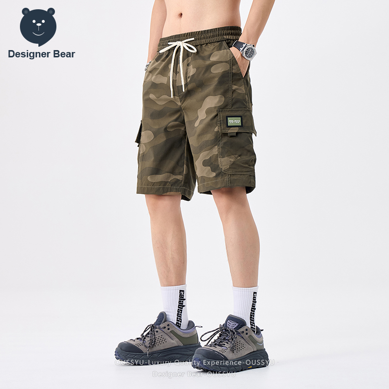브랜드 의류 여름 카고 카모 반바지 남성 멀티 포켓 배 - Streetwear Brand Shorts 리뷰 및 가격