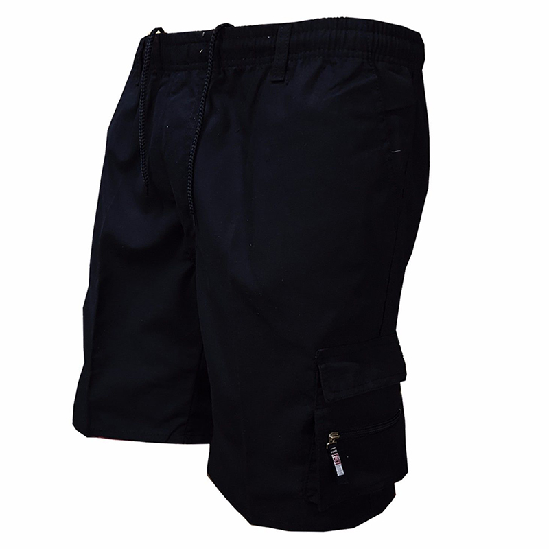 남성용 신축성 허리밴드 카고 반바지 테크웨어 버클 포켓 - Streetwear Brand Shorts 리뷰 및 가격