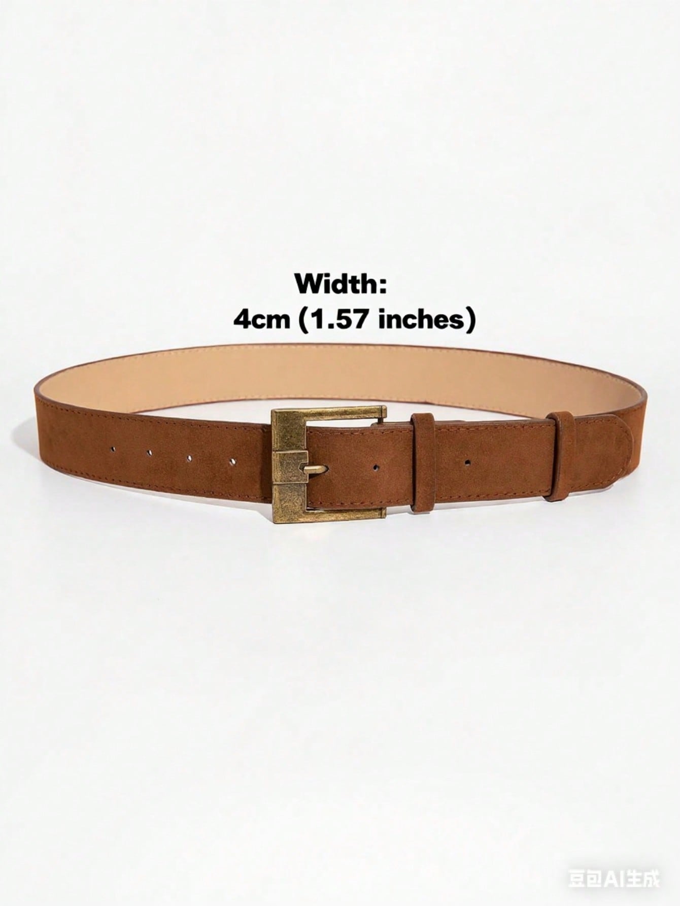 1개 여성용 브라운 빈티지 캐주얼 브론즈 금속 프레임  - Off White Belt 리뷰 및 가격