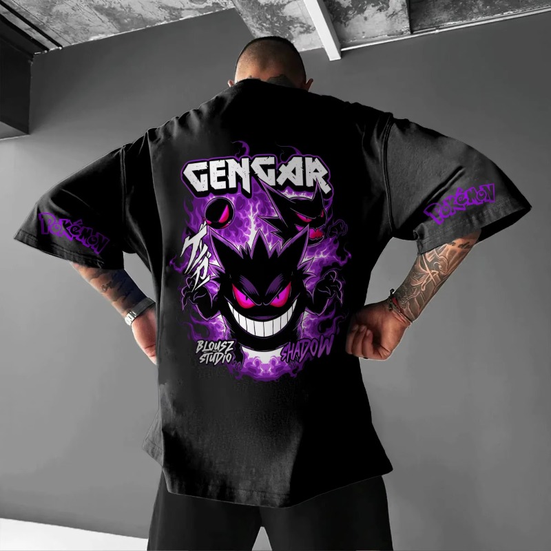 포켓몬 콜라보 프린트 티셔츠 2025 여름 신상 남성  - Streetwear Brand In Japan 리뷰 및 가격