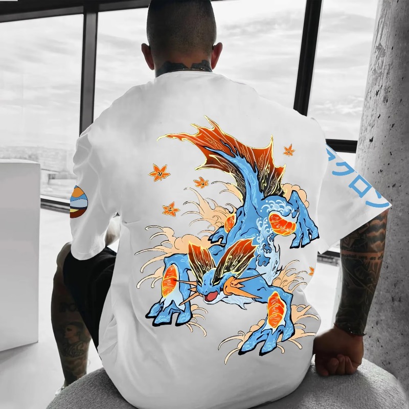 포켓몬 콜라보 프린트 티셔츠 2025 여름 신상 남성  - Streetwear Brand In Japan 리뷰 및 가격
