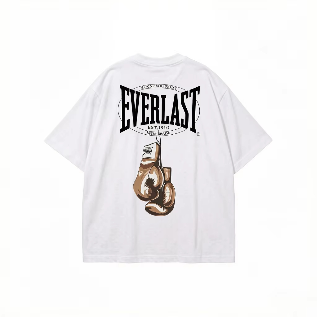 복싱 링 헤비웨이트 브랜드 티셔츠 코튼 그래픽 티셔츠  - Streetwear Brand Rings 리뷰 및 가격